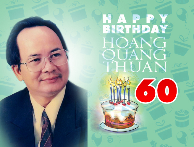 Sinh nhật lần thứ 60 của GS.TS. Hoàng Quang Thuận