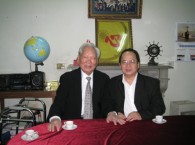 GS Hoàng Quang Thuận gặp gỡ Nguyên Chủ tịch nước Lê Đức Anh