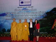 Đại học Kỷ lục Thế giới tôn vinh giá trị nội dung cuốn sách Thi vân Yên Tử